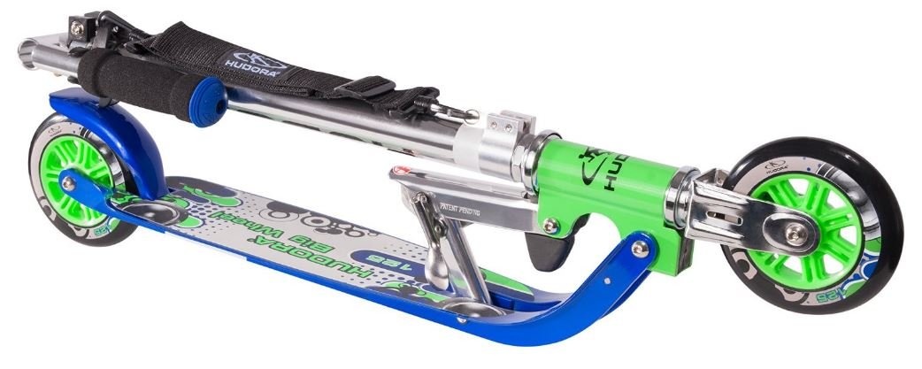 SKIRO HUDORA model BIG WHEEL 125 MODRO ZELEN