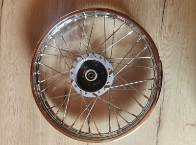 KOLO ZADNJE ZA MOPED TOMOS DRUGO KOLO SIVO PESTO