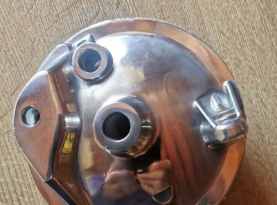 NOSILNA PLOŠČA ZADNJA ZA MOPED TOMOS T12 KROM