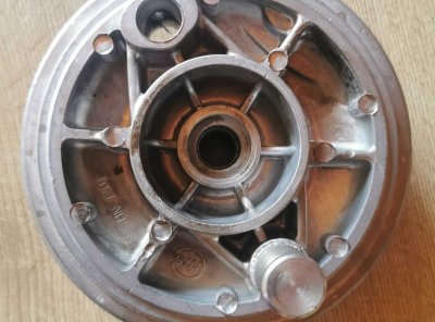 NOSILNA PLOŠČA ZADNJA ZA MOPED TOMOS T12 KROM