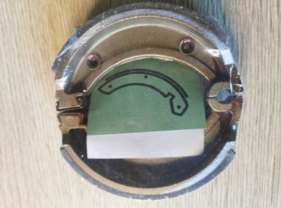 ZAVORNE ČELJUSTI ZA MOPED TOMOS APN 4, APN6, ATX, SLOVENSKE