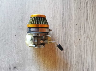 UPLINJAČ TIP DELLORTO 14-12, CN. RUMENI + FILTER